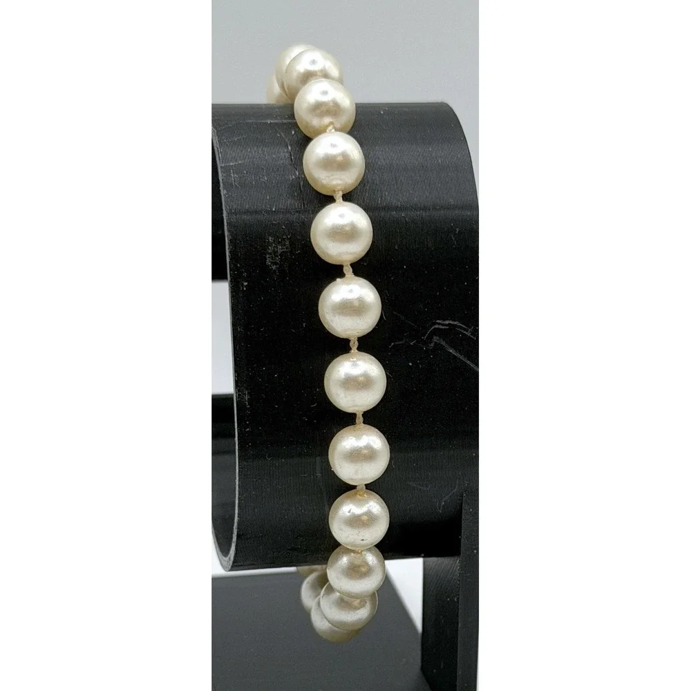 Vintage‎ Style Cream Faux Pearl Bracelet 8